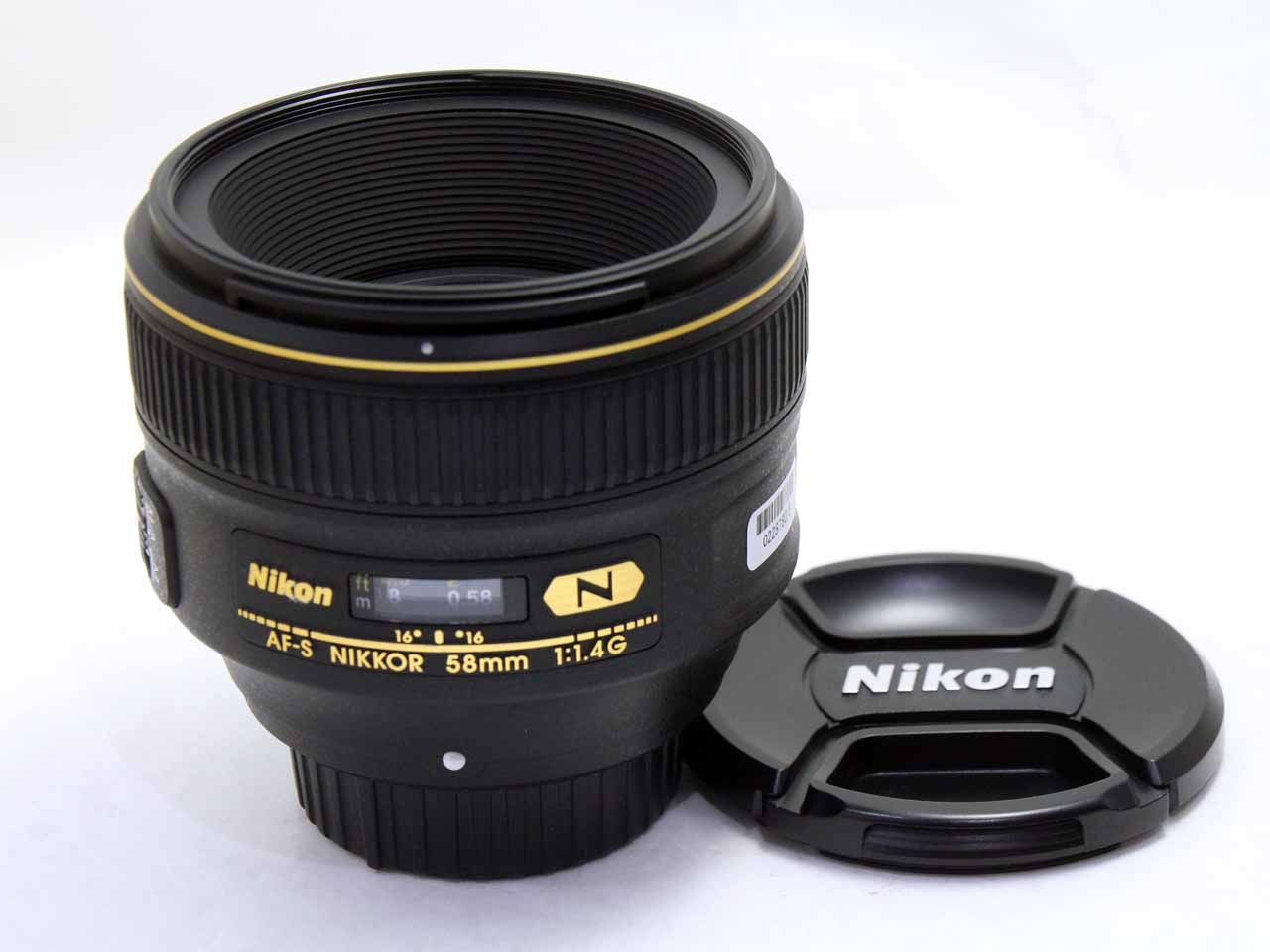 ブルー×レッド 極美品 神レンズ AF-S NIKKOR 58mm f/1.4G | www