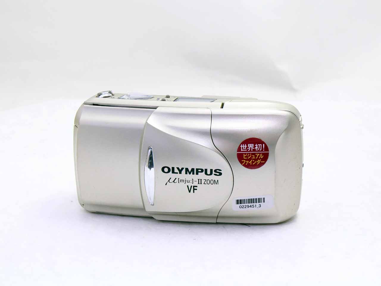 【完動品】OLYMPUS μ-Ⅱ 115 VF フィルムカメラ動作確認済みdspecカメラ