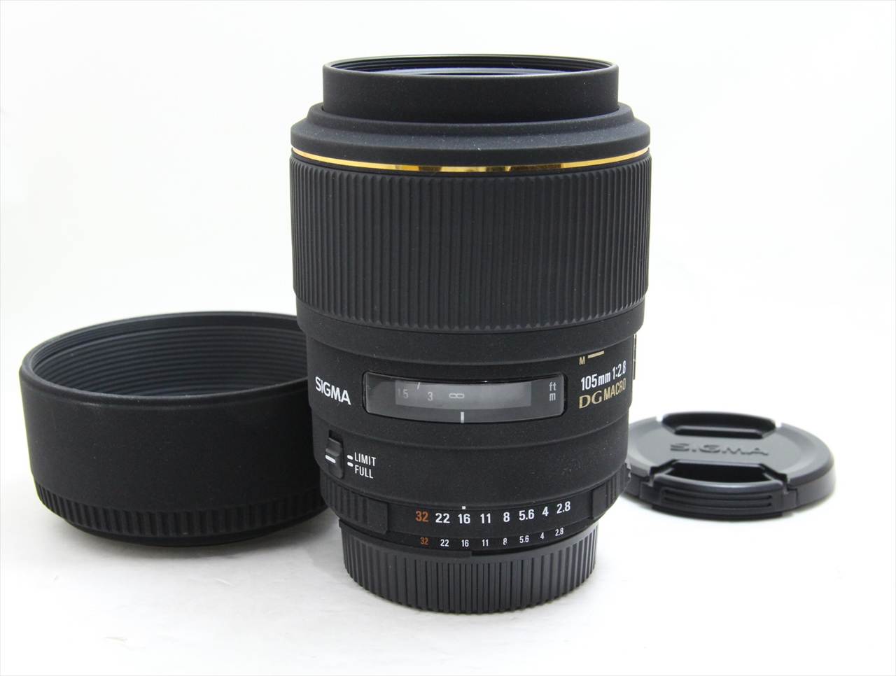 【中古】 シグマ(sigma) MACRO 105mmF2.8 EX DG[ニコン用]
