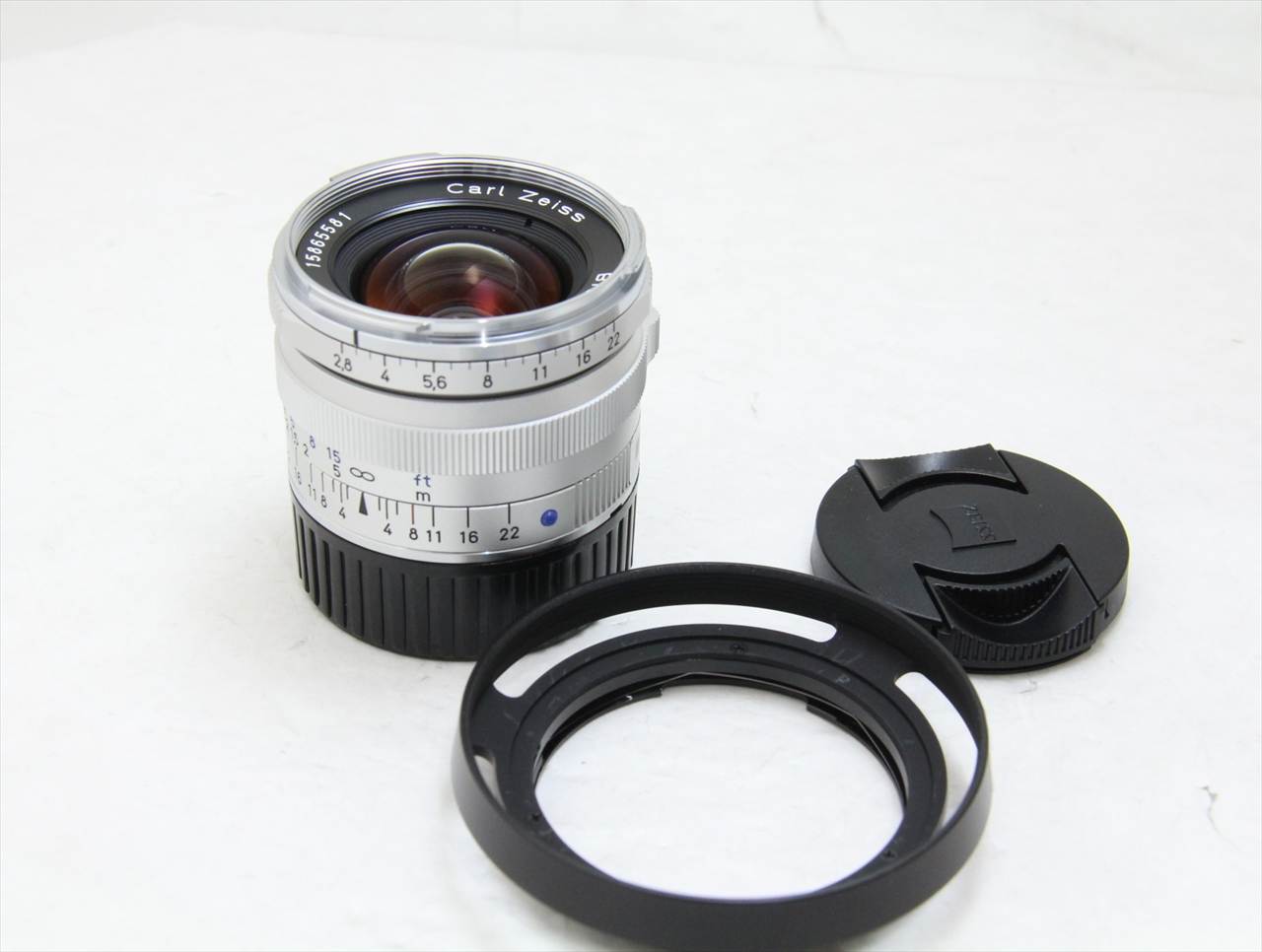 【中古】 ツァイス(zeiss) Biogon T* 28mm F2.8 ZM シルバー