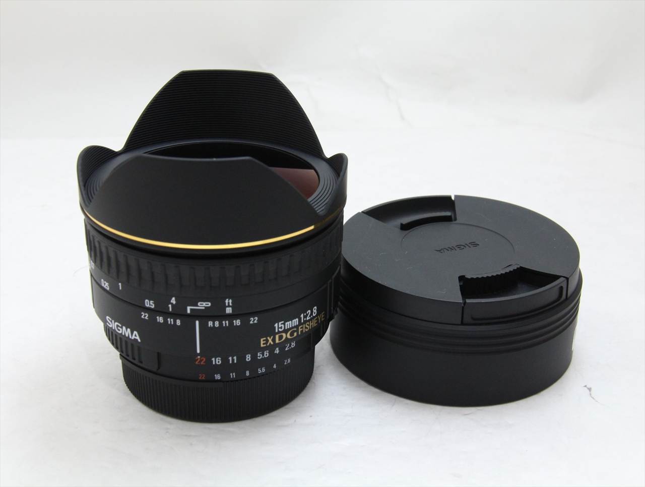 【中古】 シグマ(sigma) 15mm F2.8 EX DG DIAGONAL FISHEYE[ニコン用]