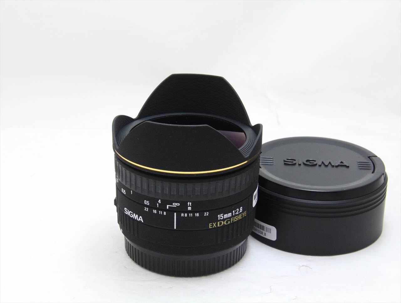 【中古】 シグマ(sigma) 15mm F2.8 EX DG DIAGONAL FISHEYE[キヤノン用]