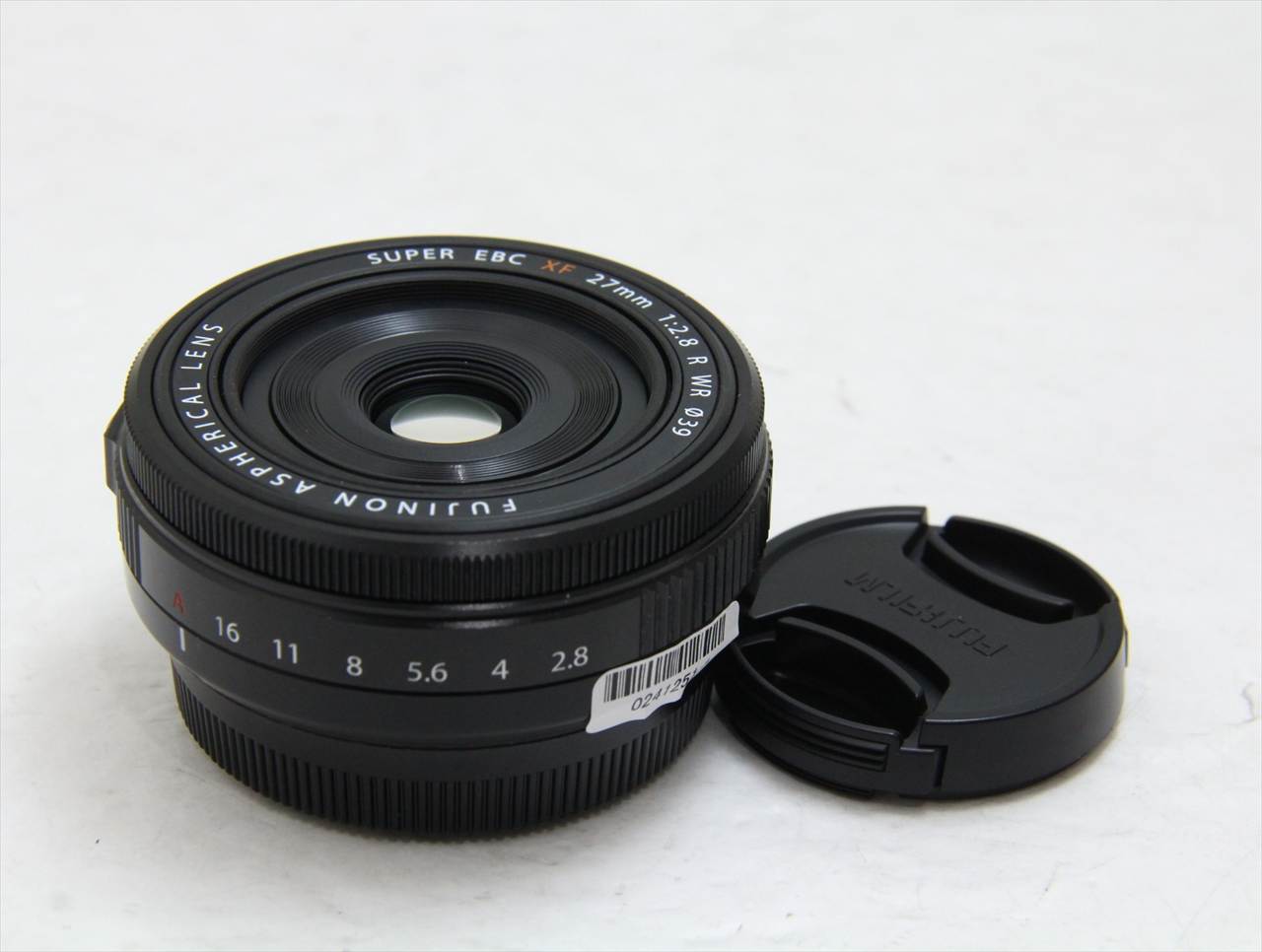 【中古】 富士フイルム(fujifilm) FUJINON XF27mmF2.8 R WR