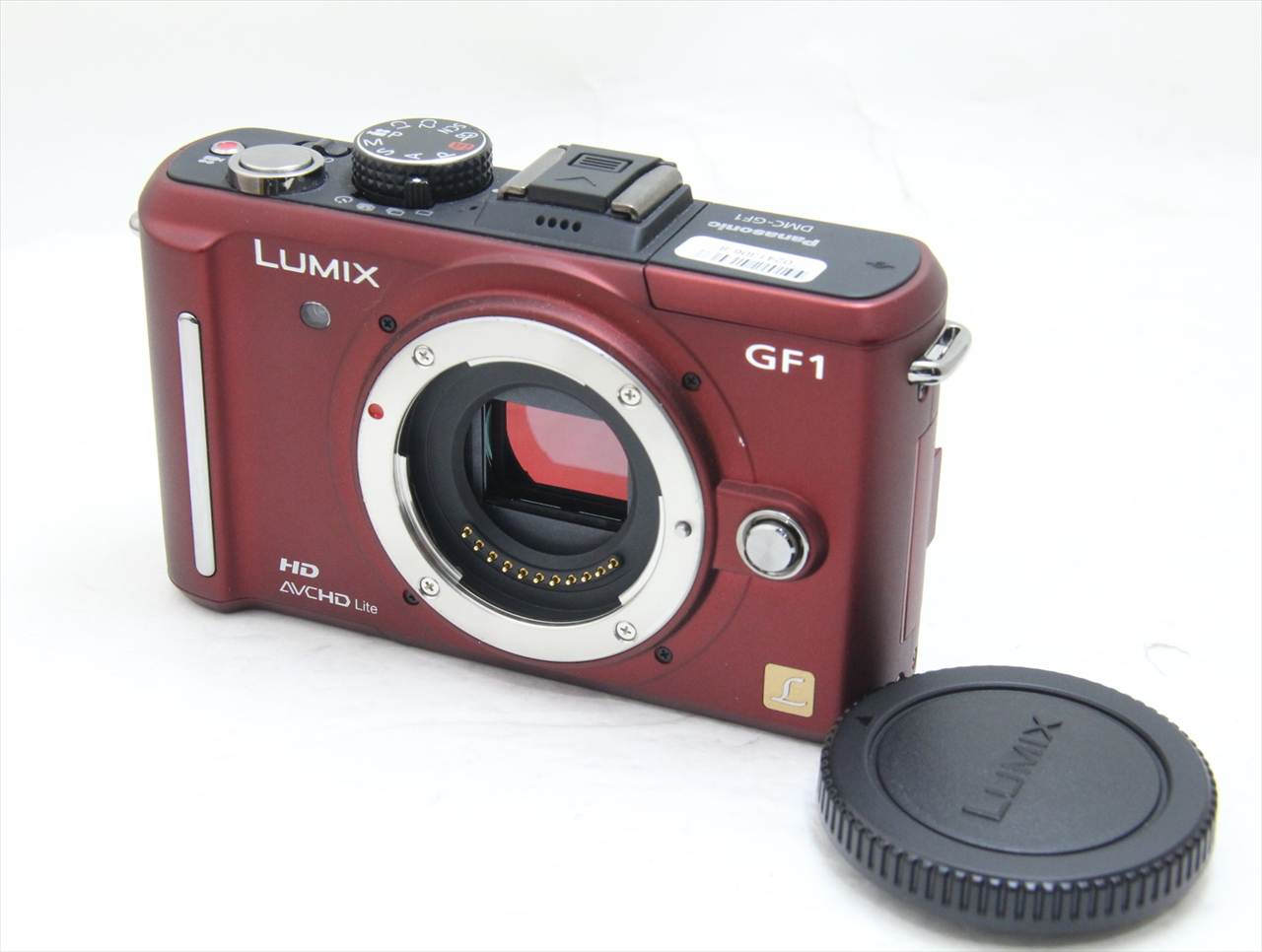 【中古】 パナソニック(panasonic) LUMIX DMC-GF1 ボディ [アーバンレッド]