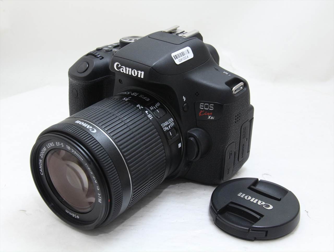 【中古】 キヤノン(canon) EOS Kiss X8i EF-S18-55 IS STM レンズキット