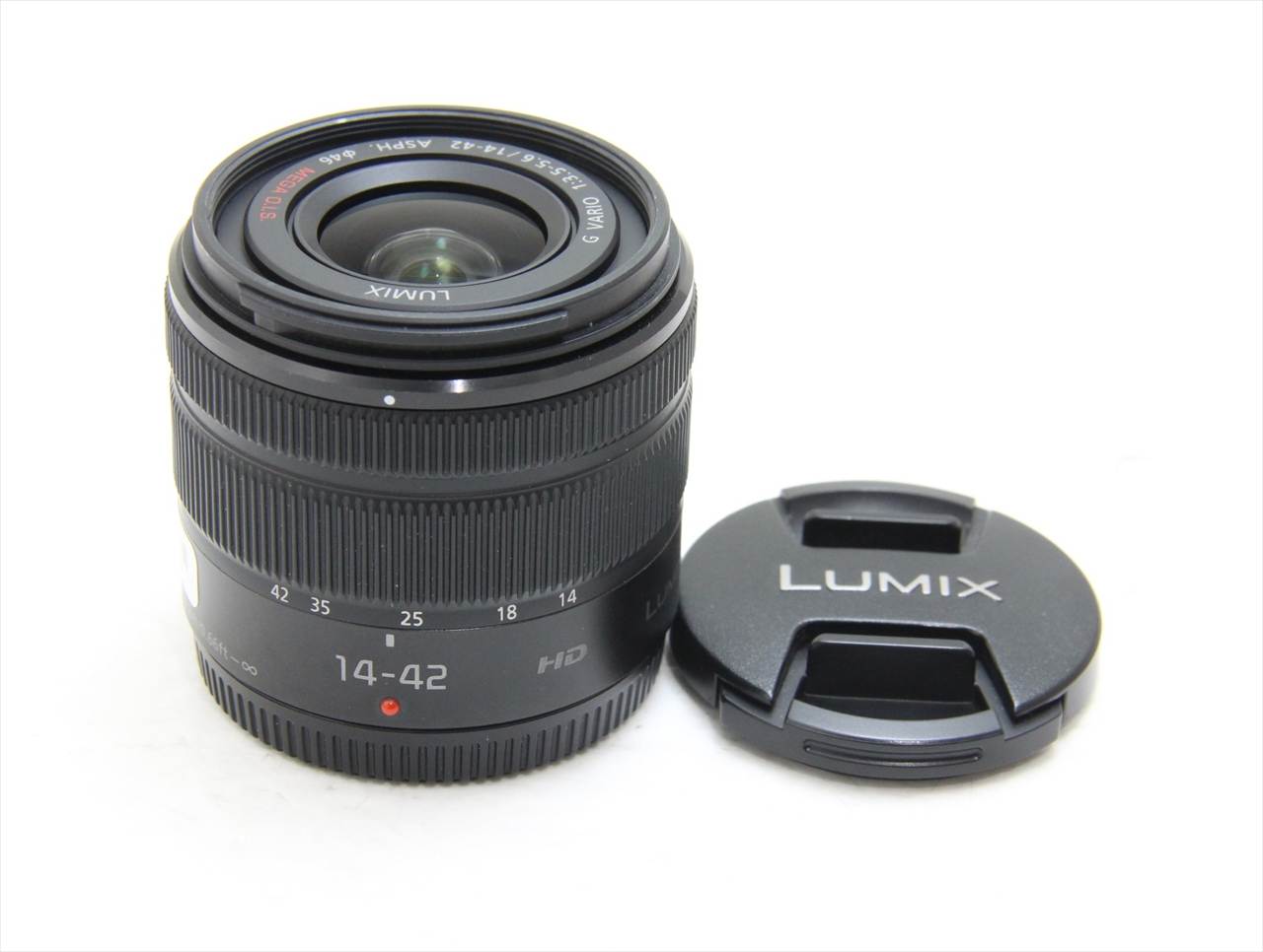 【中古】 パナソニック(panasonic) LUMIX G VARIO 14-42mm/F3.5-5.6 ASPH./MEGA O.I.S. H-FS014042