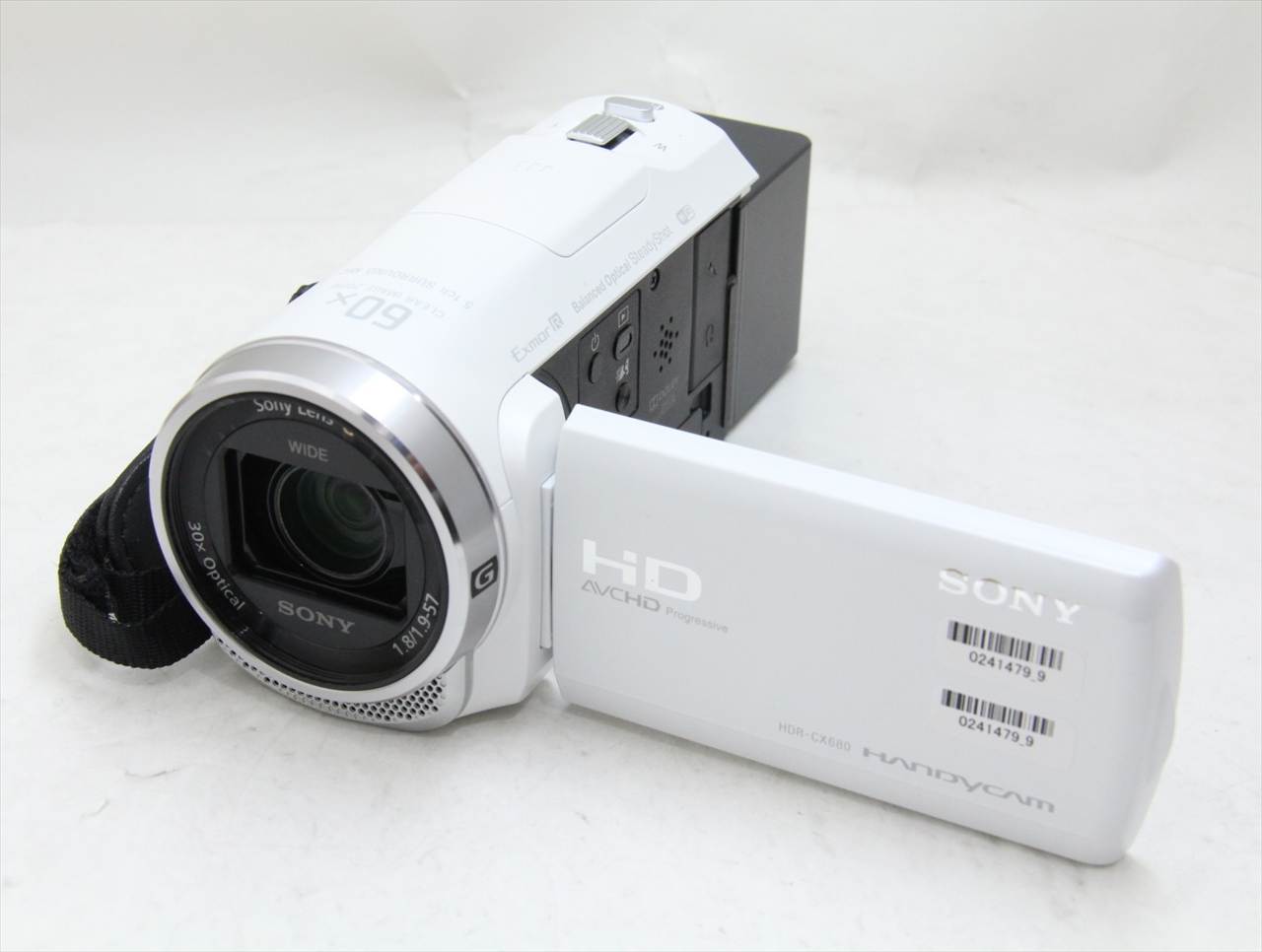 【中古】 ソニー(sony) デジタルHDビデオカメラレコーダー HDR-CX680 [ホワイト]
