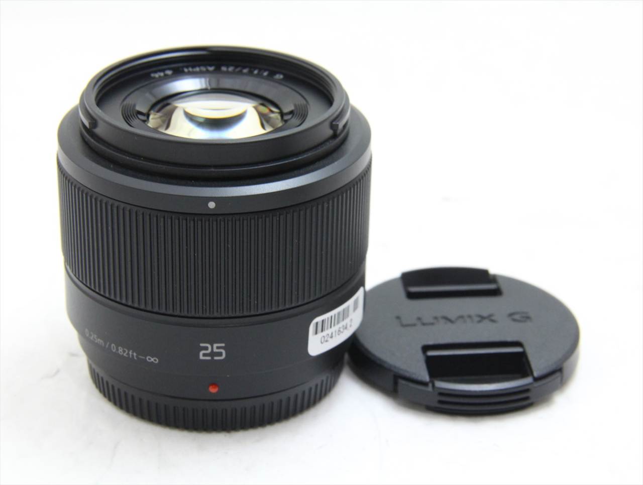 【中古】 パナソニック(panasonic) LUMIX G 25mm/F1.7 ASPH. [ブラック]