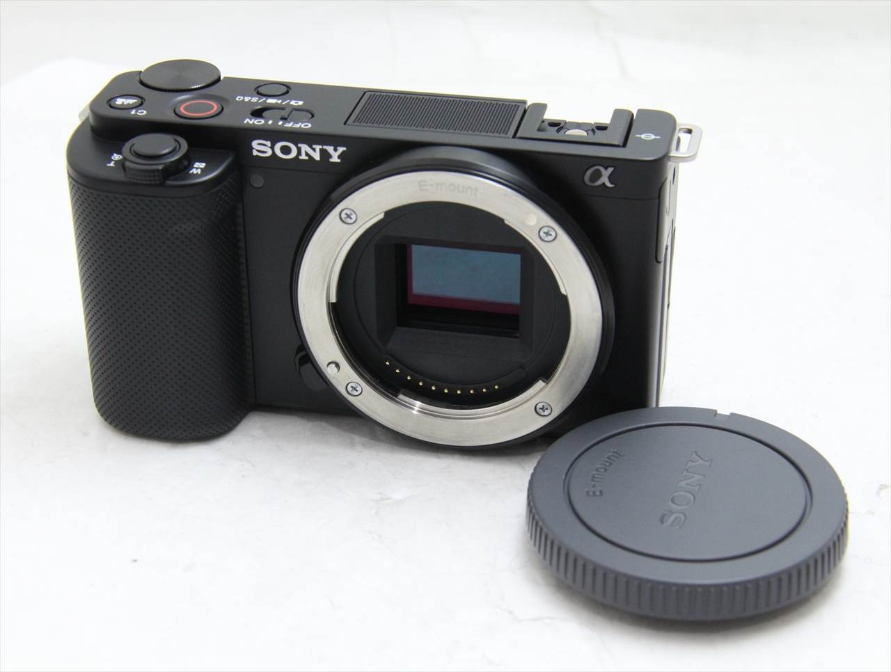 【中古】 【良品】 ソニー VLOGCAM ZV-E10 ボディ ブラック トップカメラオンライン / 【中古】 ソニー(sony) VLOGCAM ZV-E10